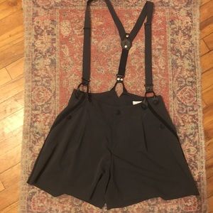 Rag & Bone Dress Shorts with Suspenders Size 27